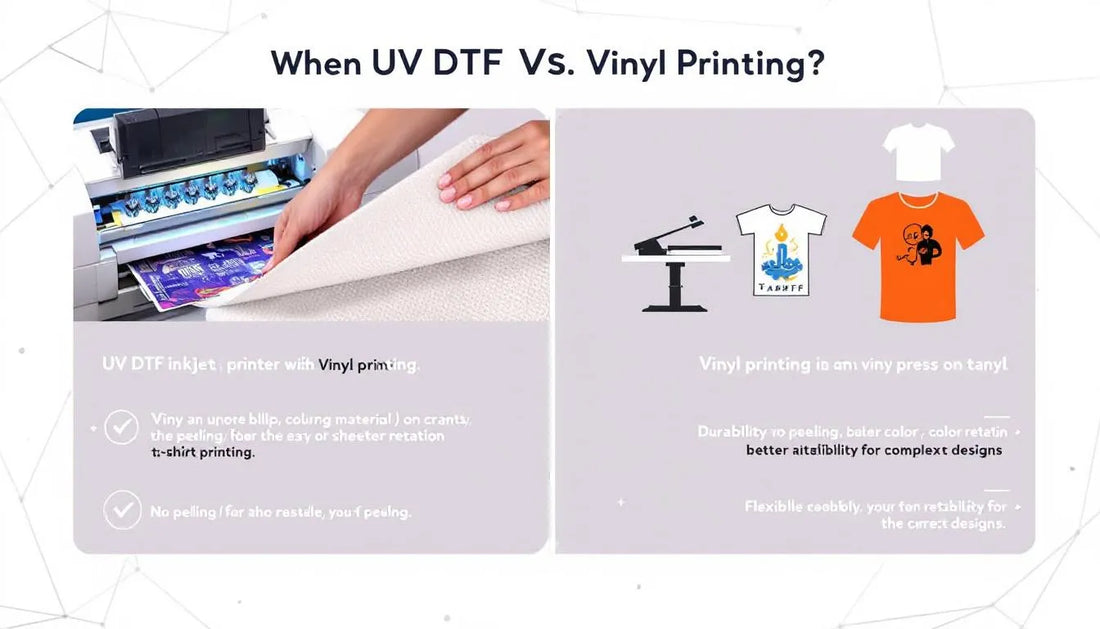 UV DTF vs Vinyl Printing: Why UV DTF is a Game-Changer - MagicPrint4U