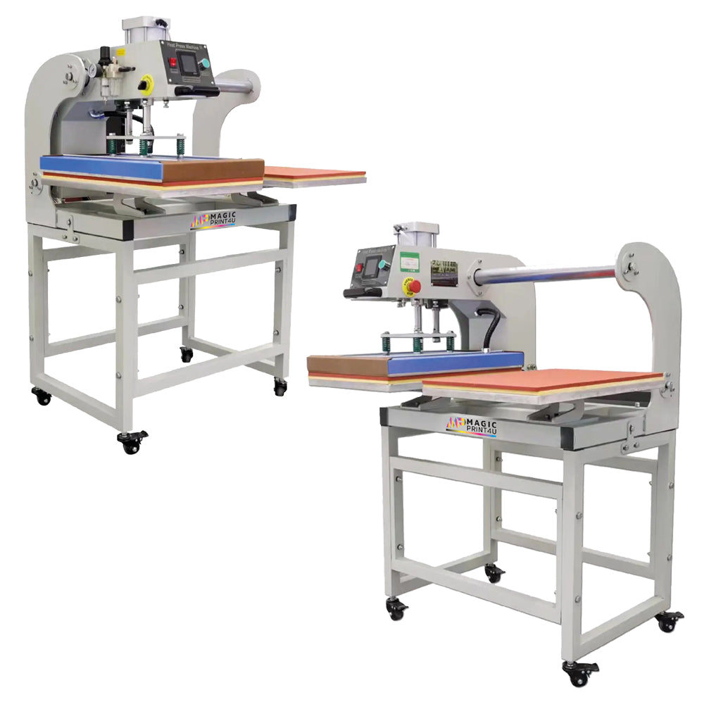 Pneumatic Dual Head Iron Heat Press - MagicPrint4U