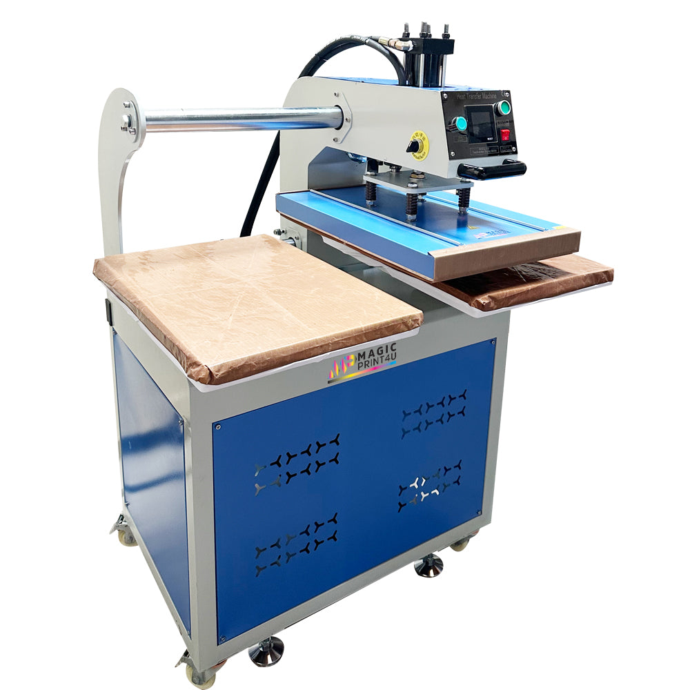 Hydraulic Dual Head Iron Heat Press - MagicPrint4U