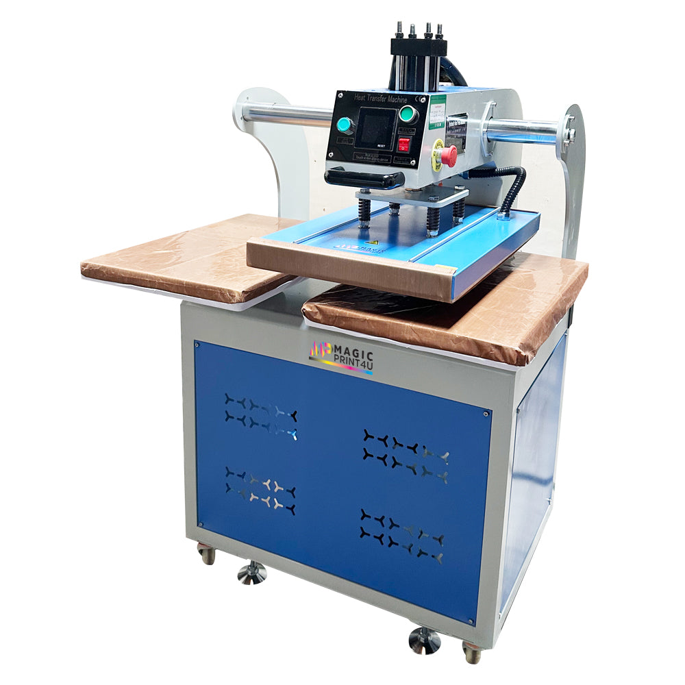 Hydraulic Dual Head Iron Heat Press - MagicPrint4U