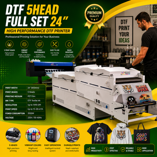 DTF 5HEAD FULL SET 24"
