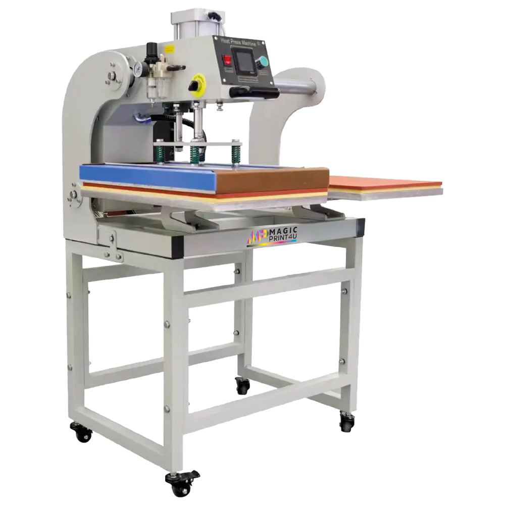Pneumatic Dual Head Iron Heat Press - MagicPrint4U