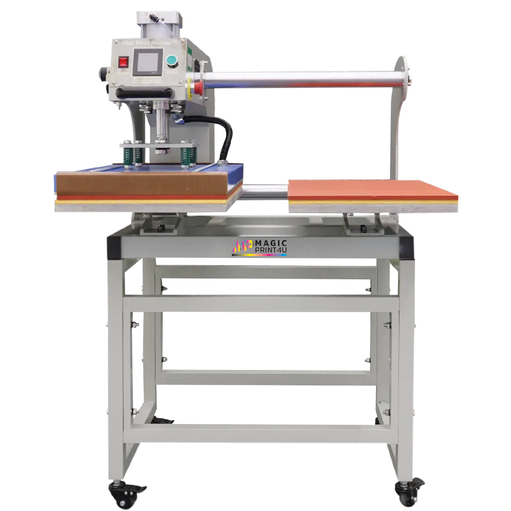 Pneumatic Dual Head Iron Heat Press - MagicPrint4U