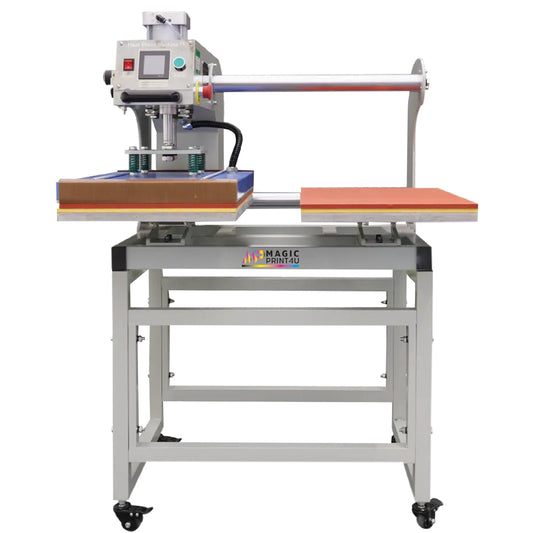 Pneumatic Dual Head Iron Heat Press - MagicPrint4U
