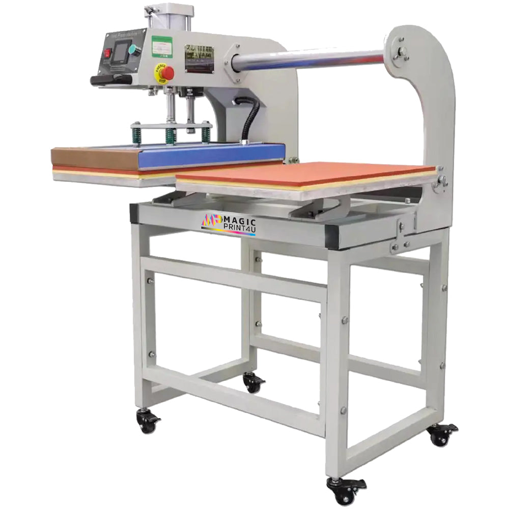 Pneumatic Dual Head Iron Heat Press - MagicPrint4U