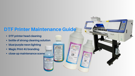 How to Clean and Maintain Your DTF Printer with Strong Cleaning Solution