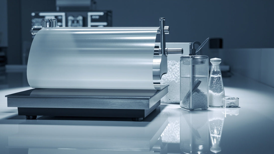 dtf printing equipment and supplies arranged on a clean professional workbench