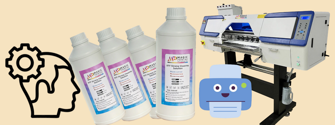 DTF Strong Cleaning Solution | Deep Cleaning for DTF Printer Performance