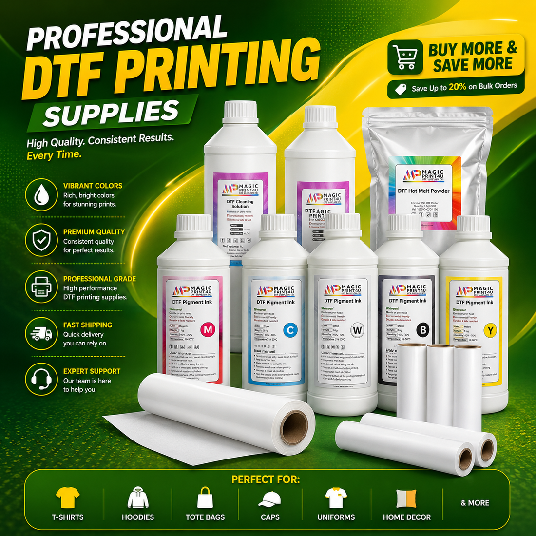 How to Clean and Maintain Your DTF Printer with Strong Cleaning Solution
