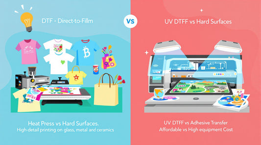 DTF vs UV DTF: Which do you need?