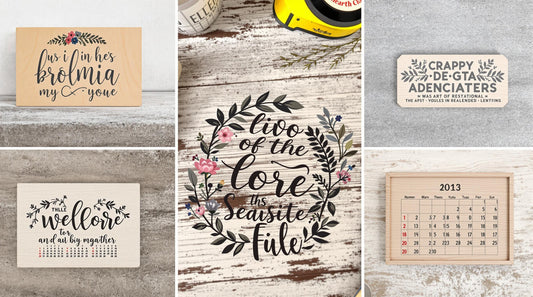 Start a Wood Decorative items, Calendars, and Wooden Boxes Business at Home With a UV DTF Printer!