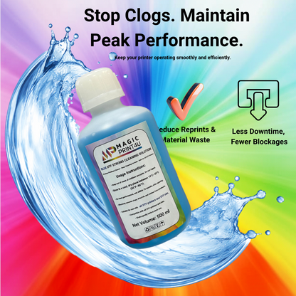 DTF Blue Strong Cleaning Solution 500 ML