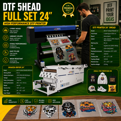 DTF 5HEAD FULL SET 24"