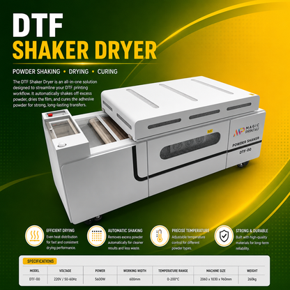 DTF Powder Shaker Dryer Machine MagicPrint4U