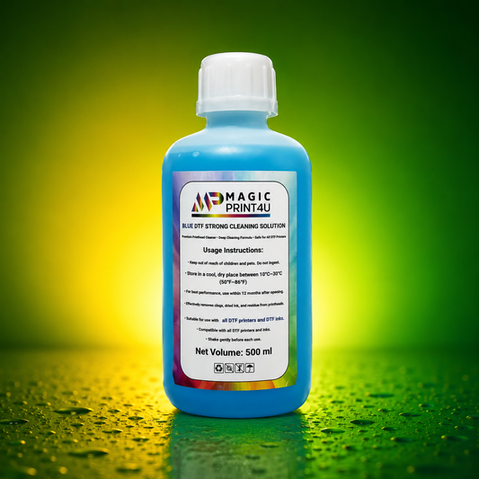 DTF Blue Strong Cleaning Solution 500 ML