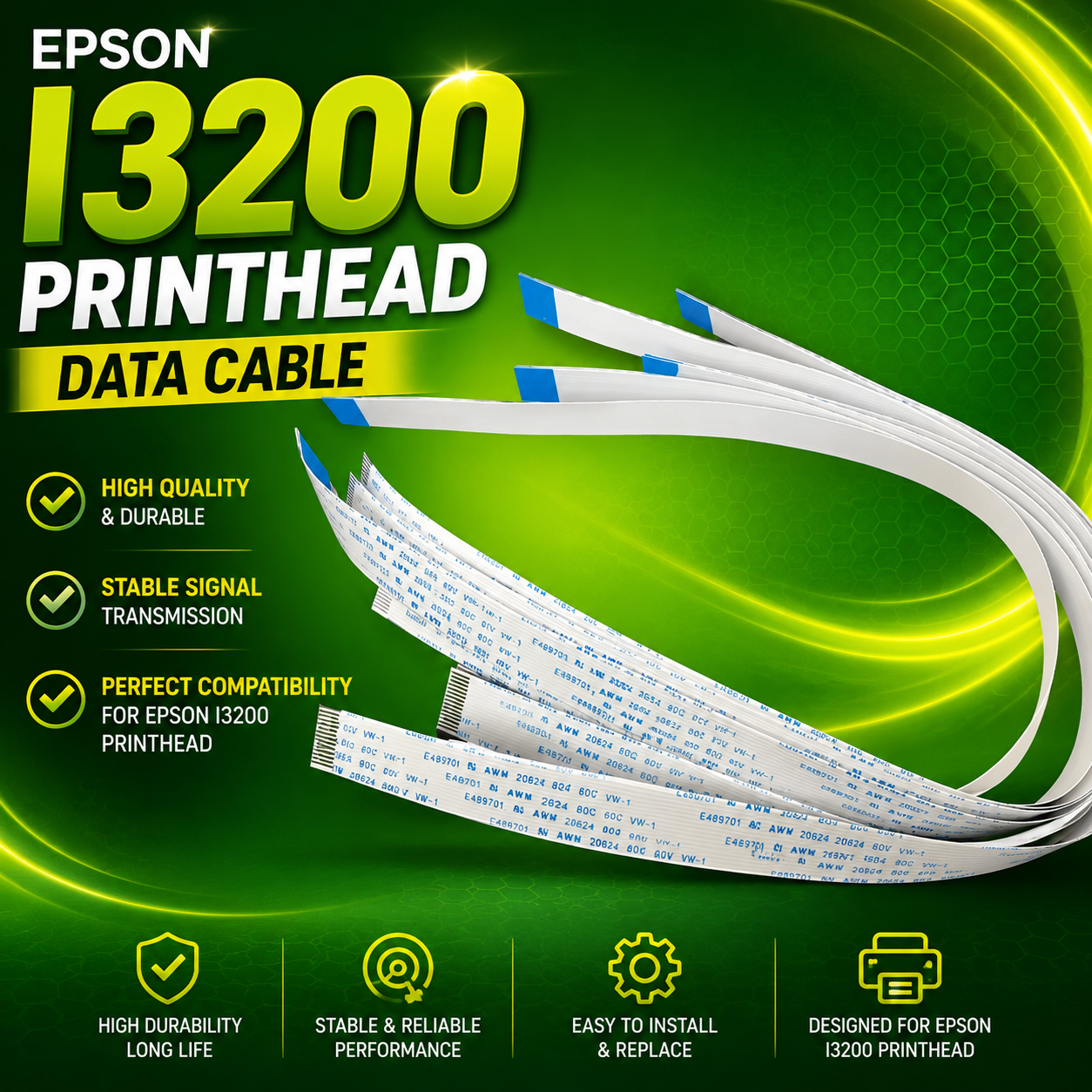 EPSON I 3200 PRINTHEAD DATA CABLE
