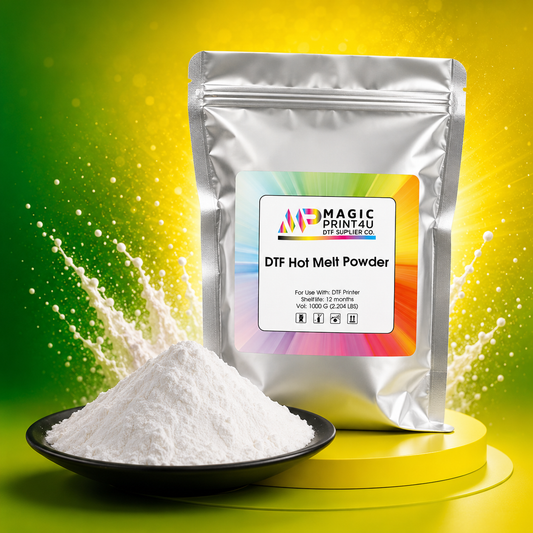 DTF Hot Melt Powder Premium TPU Adhesive Powder for DTF Transfers Magic Print 4U