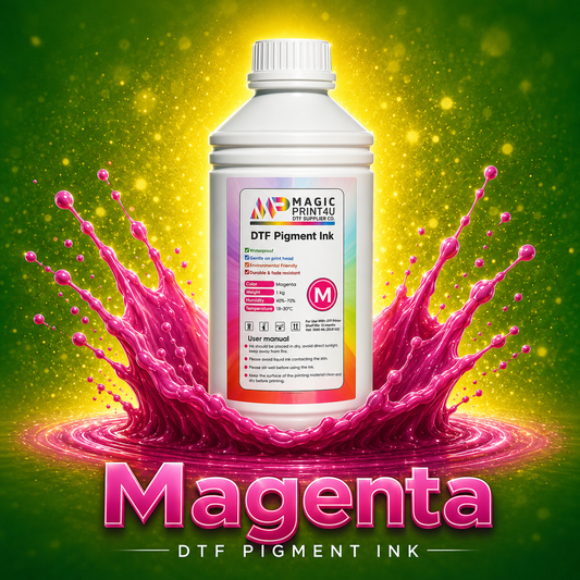 DTF Pigment Ink Magenta – High-Quality Ink for Vibrant DTF Prints