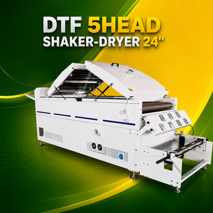 DTF 5HEAD SHAKER-DRYER 24"