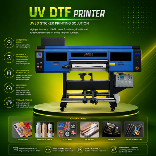 UV DTF Printer 24” High-Performance Direct to Film Printer for Hard Surfaces