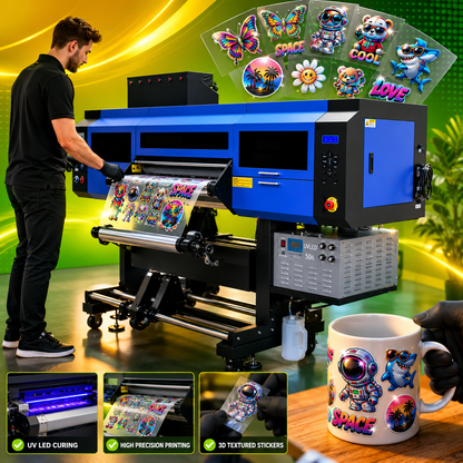 UV DTF Printer 24” High-Performance Direct to Film Printer for Hard Surfaces